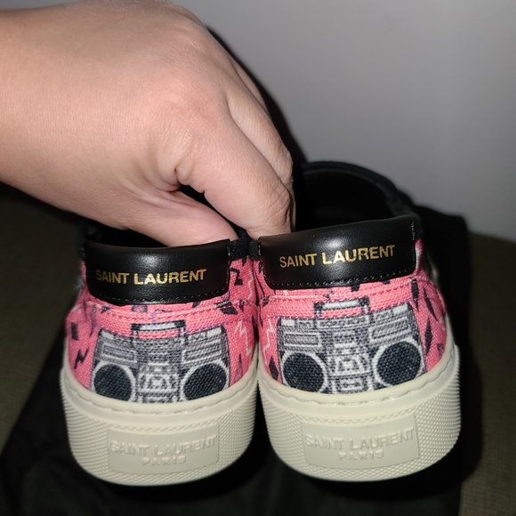 Saint Laurent  Venice Slip-On Sneakers - Picture 12 of 13